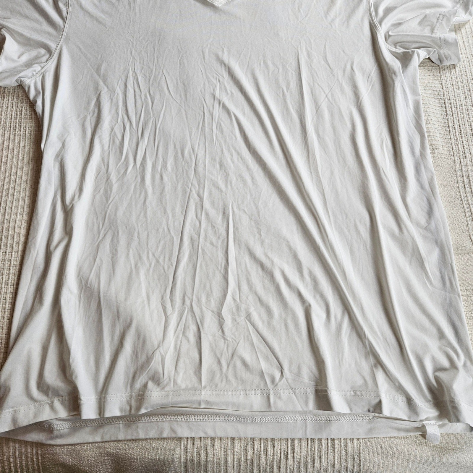 Duluth Trading Armachillo Cooling Performance T Shirt White Quick Dry Men 2XL gallery
