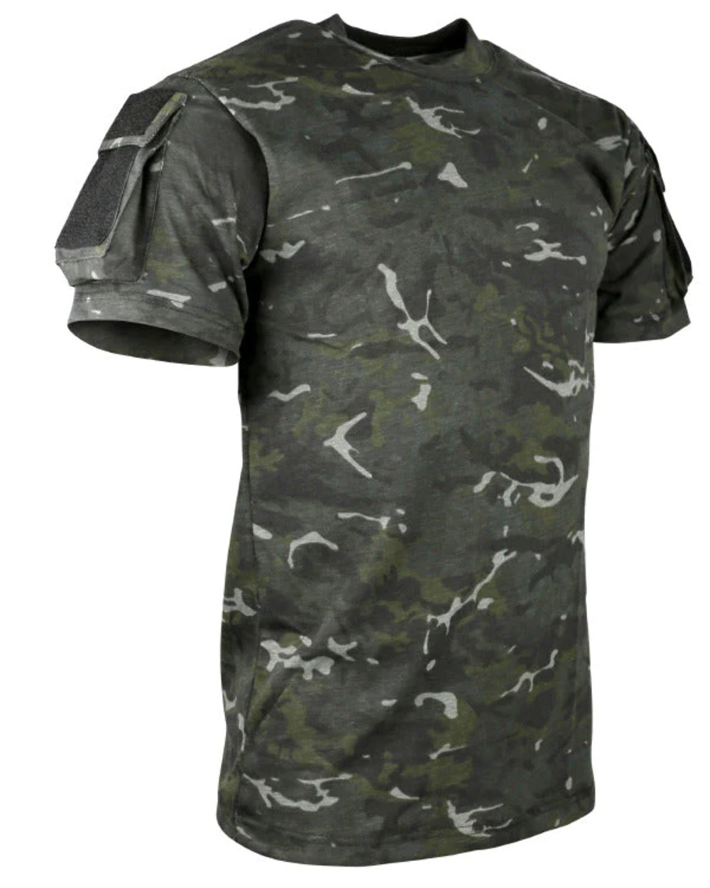 Kombat UK Tactical T-shirt BTP Black Combat Cargo Mens Camouflage Military Tee