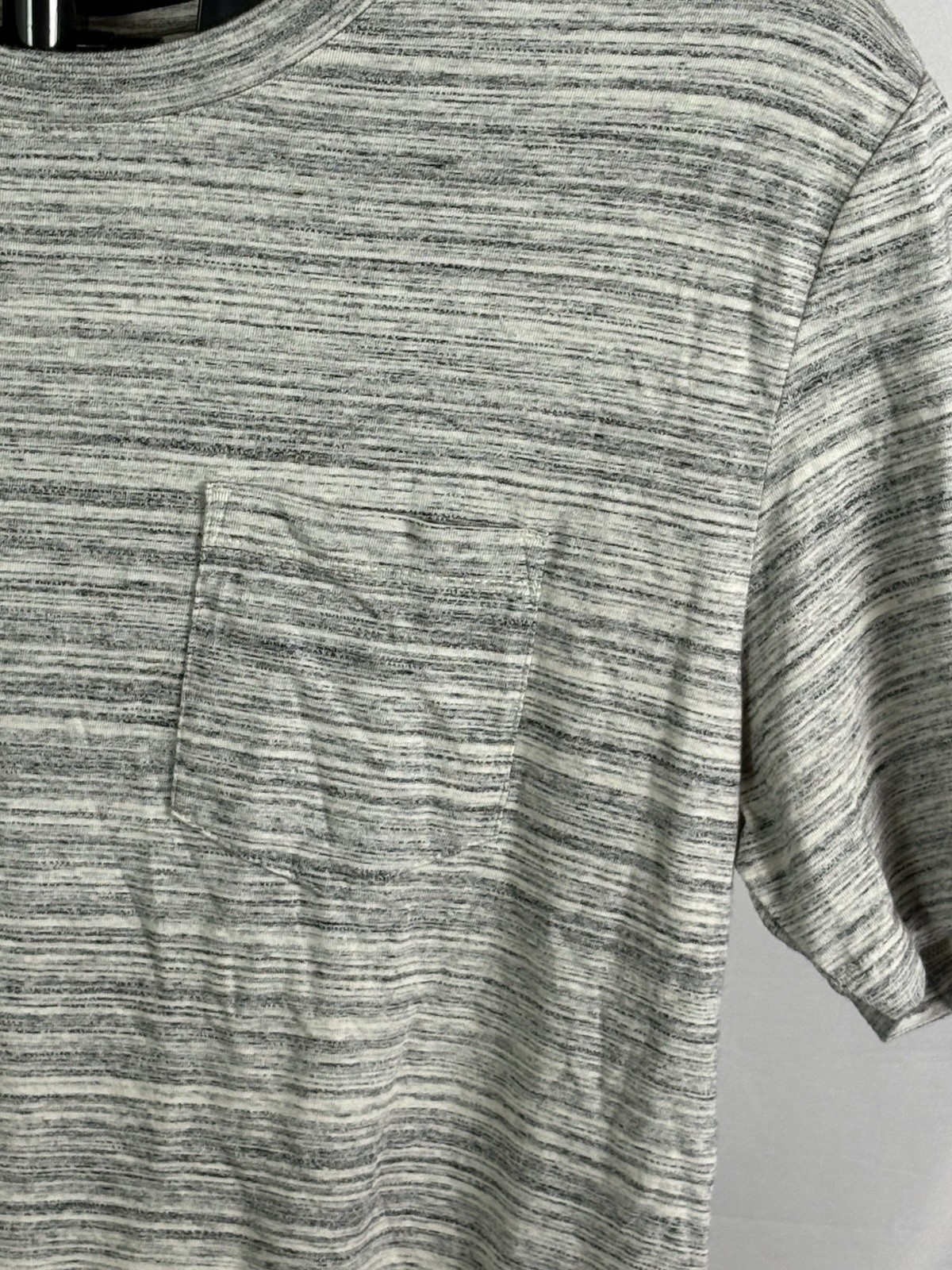VRST Men's Pocket T-Shirt Size Small Silver Shadow Marble New (Item 315 ) gallery