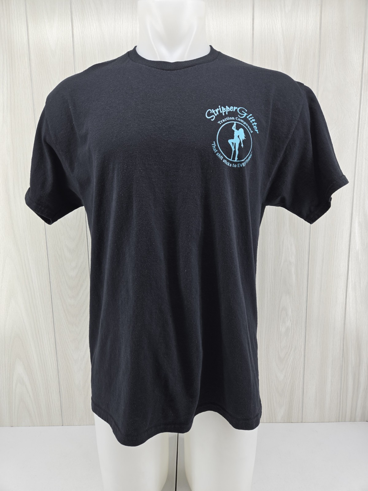 Stripper Glitter Traction Compound T Shirt Hot Rod Racing Size Large gallery