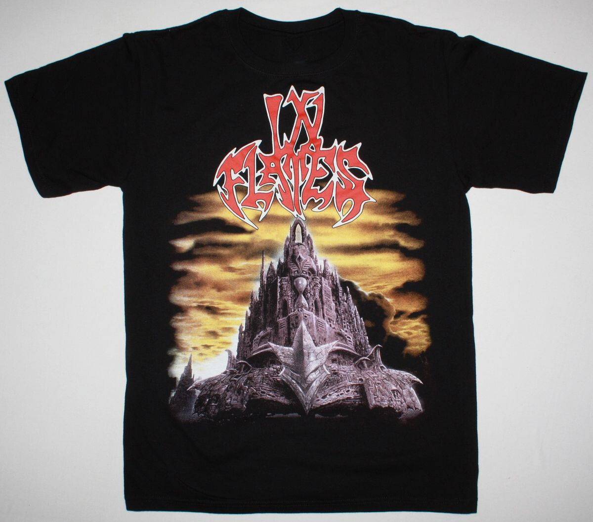 IN FLAMES THE JESTER T-shirt Black Men All size