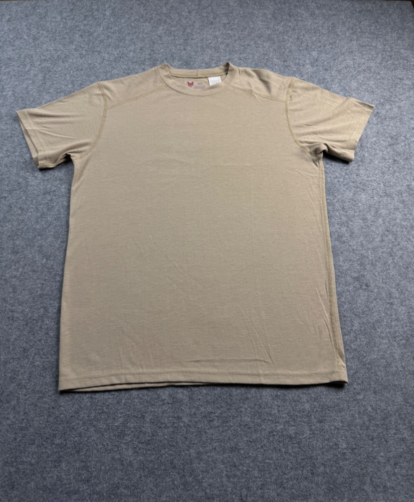 Dri Fire Medium Shirt Beige Brown Work Uniform Desert Sand DF2-110TS
