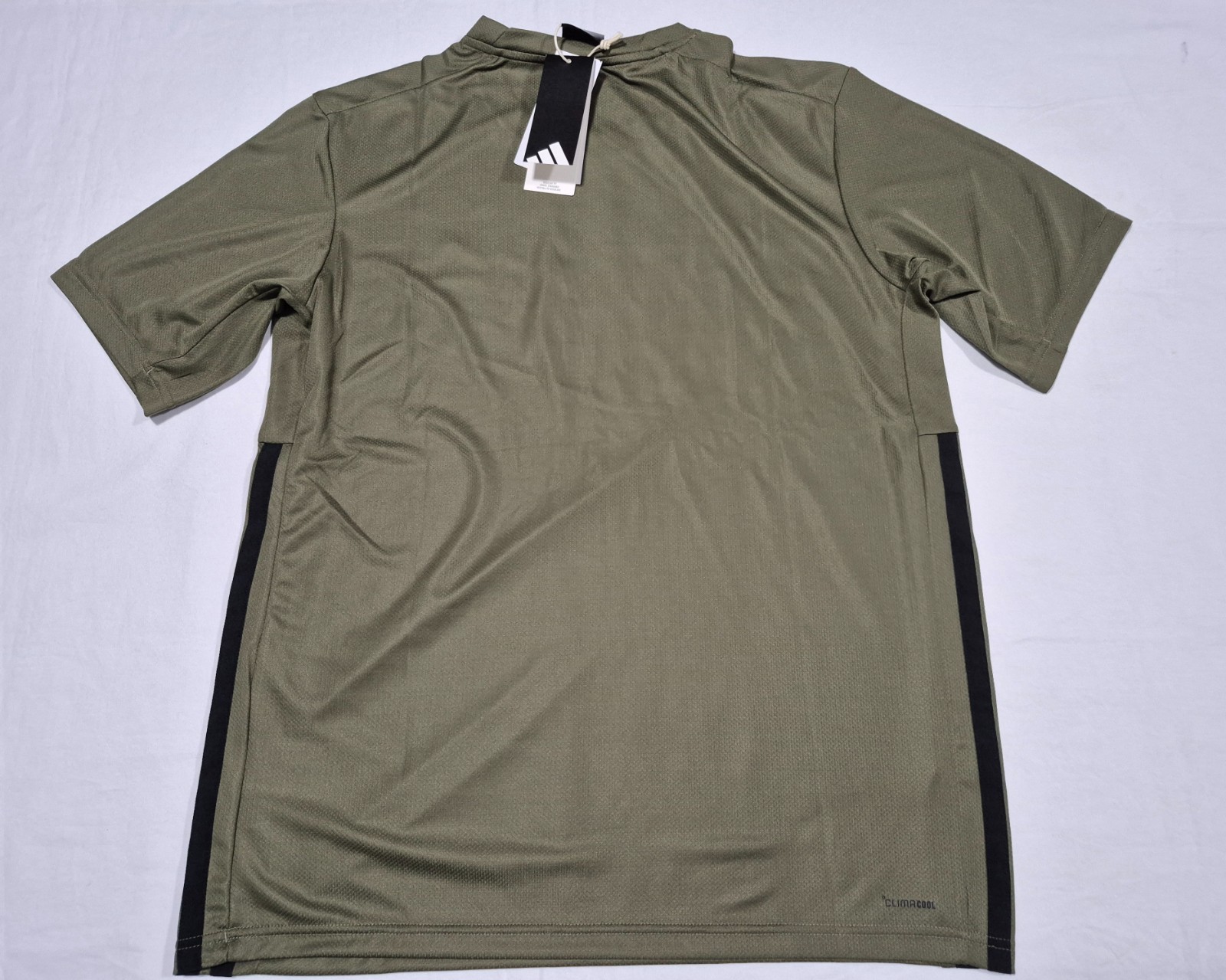 Adidas Mens Training/Running WE Bas 3 S Tee Shirt KD0703 Olive green gallery