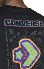 Men’s Small Star Chevron Logo Tee, Black, XXL