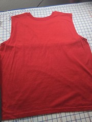 Tru/Fit Men’s Gray AND RED Training Sleeveless Shirt Size 2XL USED GREAT SHAPE