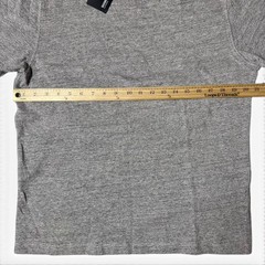 Buck Mason Field-Spec Cotton Heavy Tee Mens Size M Speckle Grey Crew T Shirt NWT