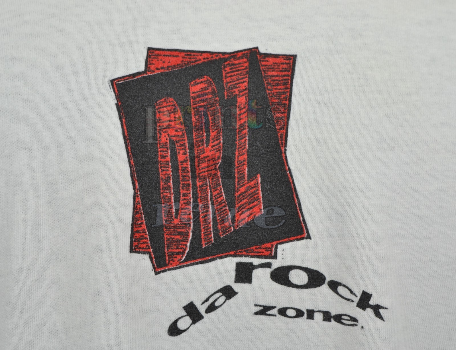 Vintage No Blood No Foul Da Rock Zone T-Shirt 1990's Single Stitch Oversized L gallery