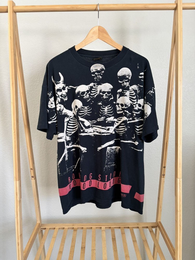 Vintage Rolling Stones Voodoo Lounge 1994 Tour Shirt Size XL Brockum Made In USA