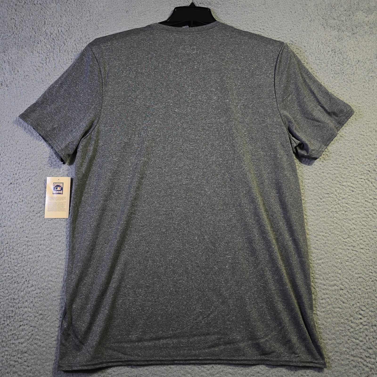 MLB Detroit Tigers Shirt Mens XL Gray Baseball Outdoor Sports Classic Retro NWT gallery