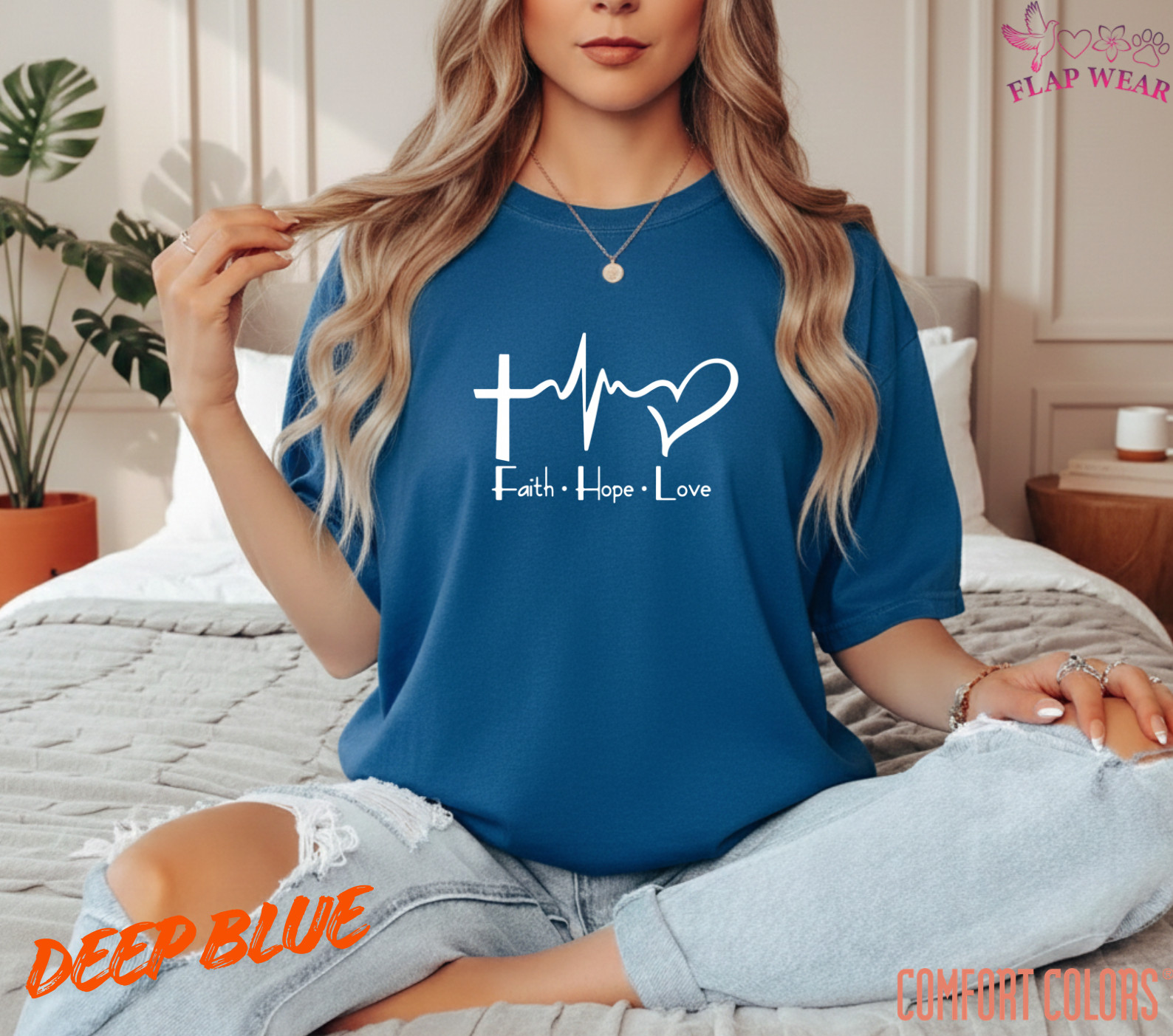 Unisex Faith Hope Love T-Shirt T shirt Men T shirt Women valanity day Romantic gallery