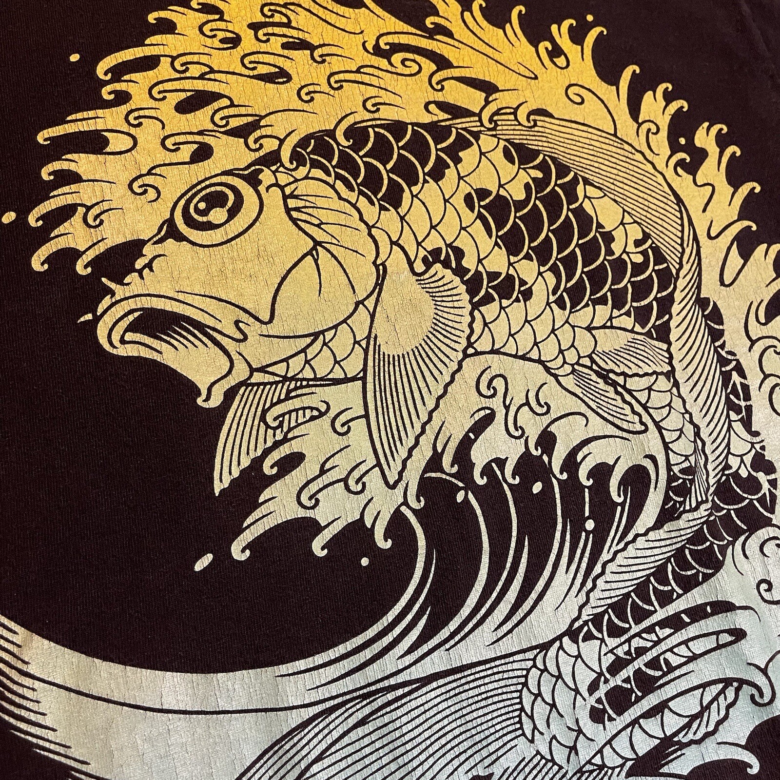 Vintage Rebel 8 Rare Mike Giant Beginnings Koi Fish Early ‘00 JoshyD Black Small gallery