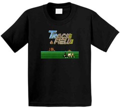 Track And Field Retro Video Arcade Game T Shirt