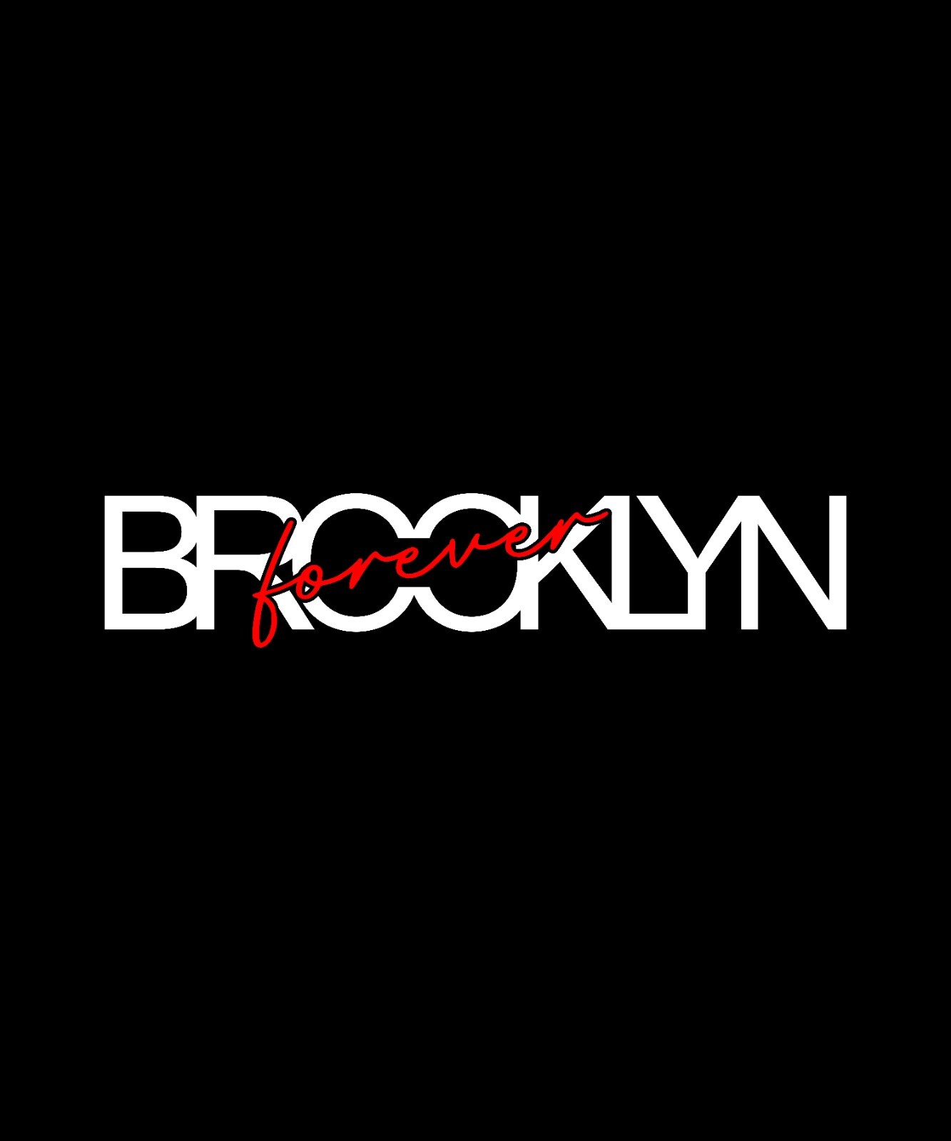 Black Gildan Ultra Cotton unisex Graphic t-shirt "Brooklyn Forever" Design. gallery