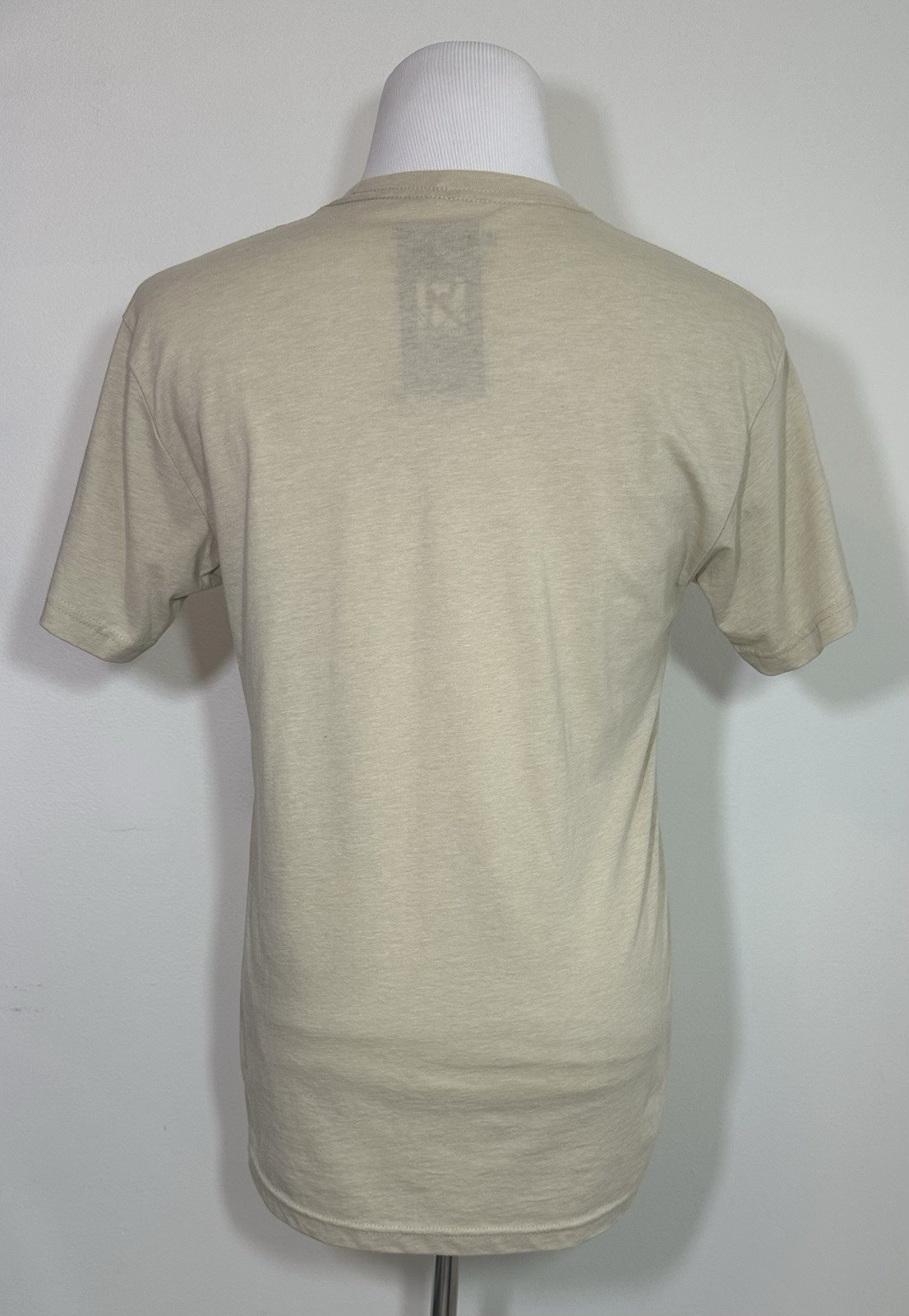 ROUTINE BASEBALL Size Medium Beige Biggie Smalls Sandlot T-shirt NWT gallery