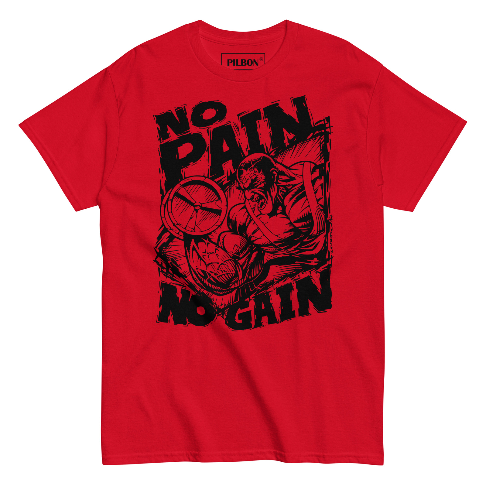 No Pain No Gain, Gym, Bodybuilding, Training, Workout, Boxing, MMA T-Shirt gallery