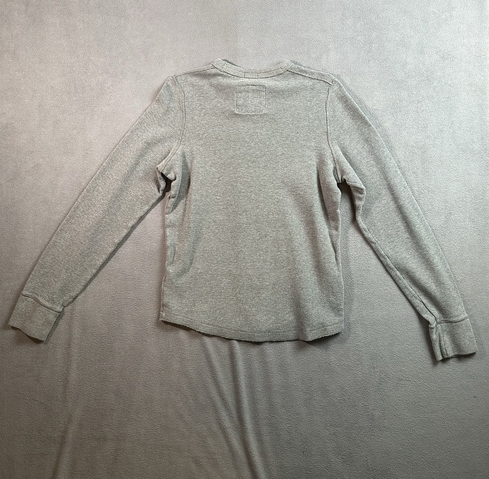 VTG Y2K Abercrombie Fitch Embroidered Thermal Waffle Knit Men’s Large Muscle gallery