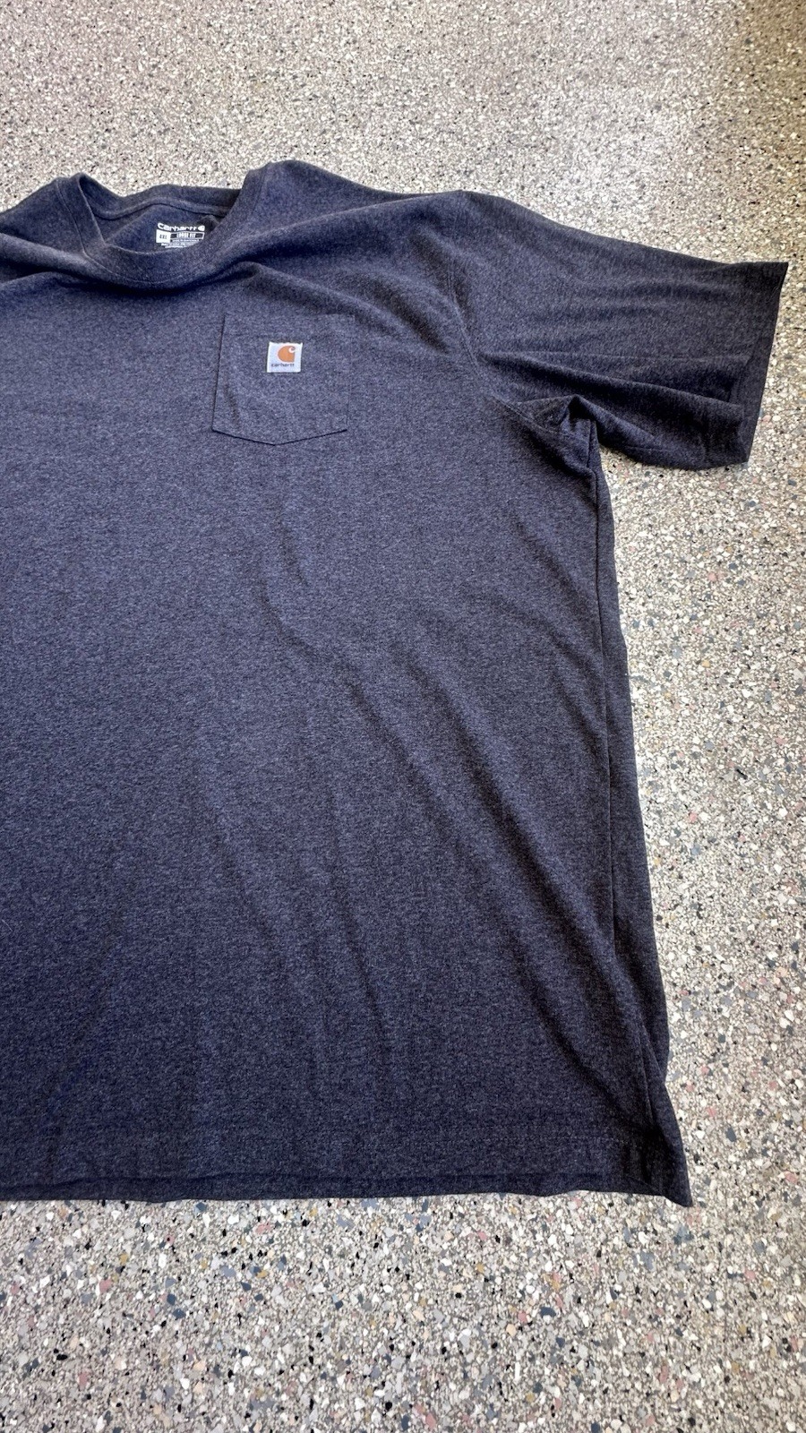 Carhartt Men's Short Sleeve T-Shirt 4xl XxxxL Charcoal Grey gallery