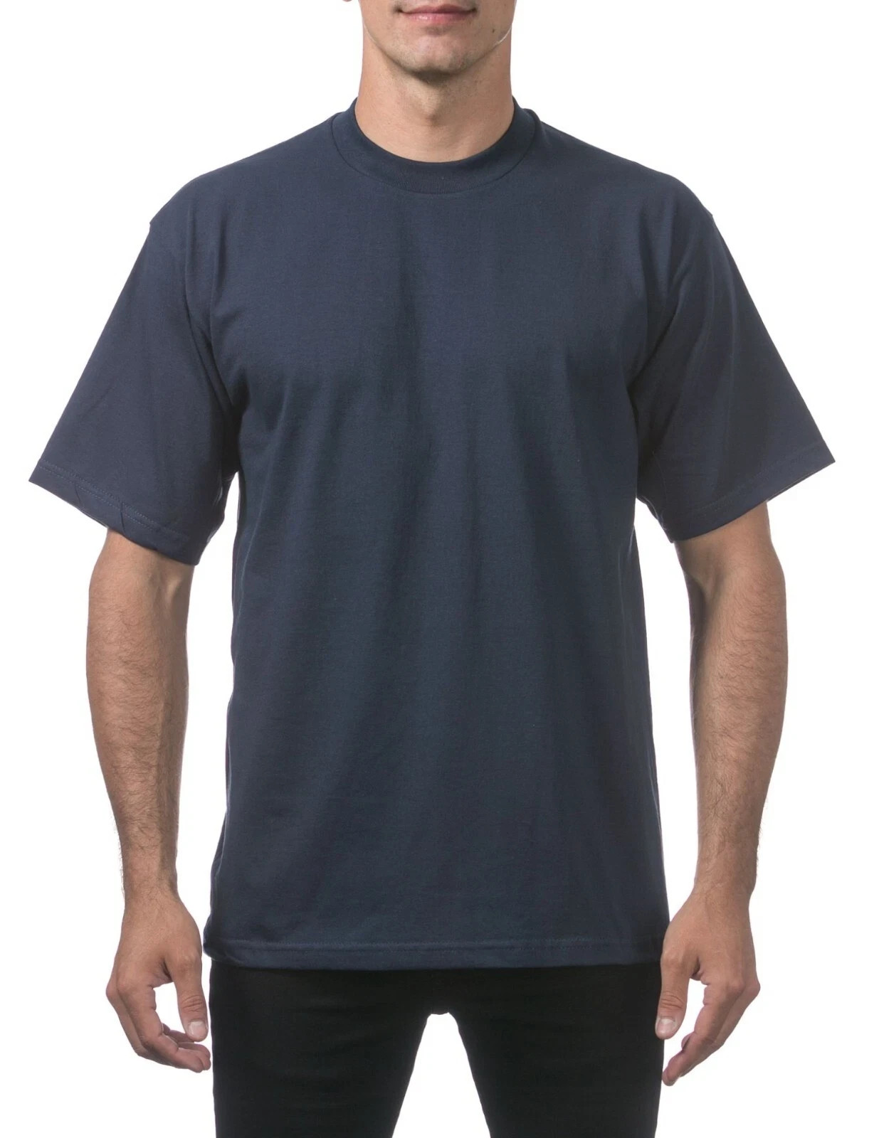 Pro Club Men's Heavyweight Cotton Short Sleeve Crew Neck T-Shirt gallery