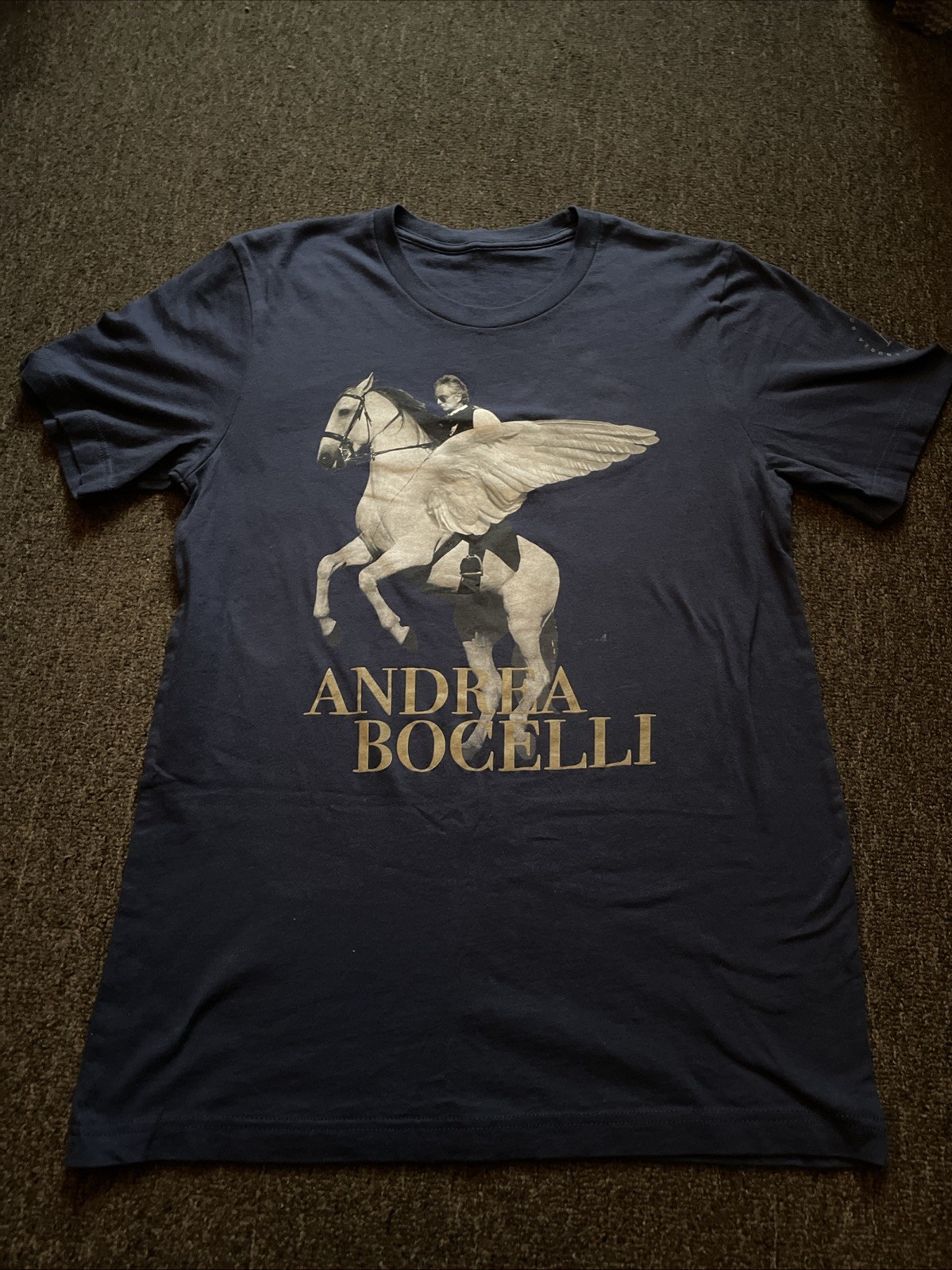 Andrea Bocelli Pegasus 30th Anniversary T-Shirt Size Small gallery