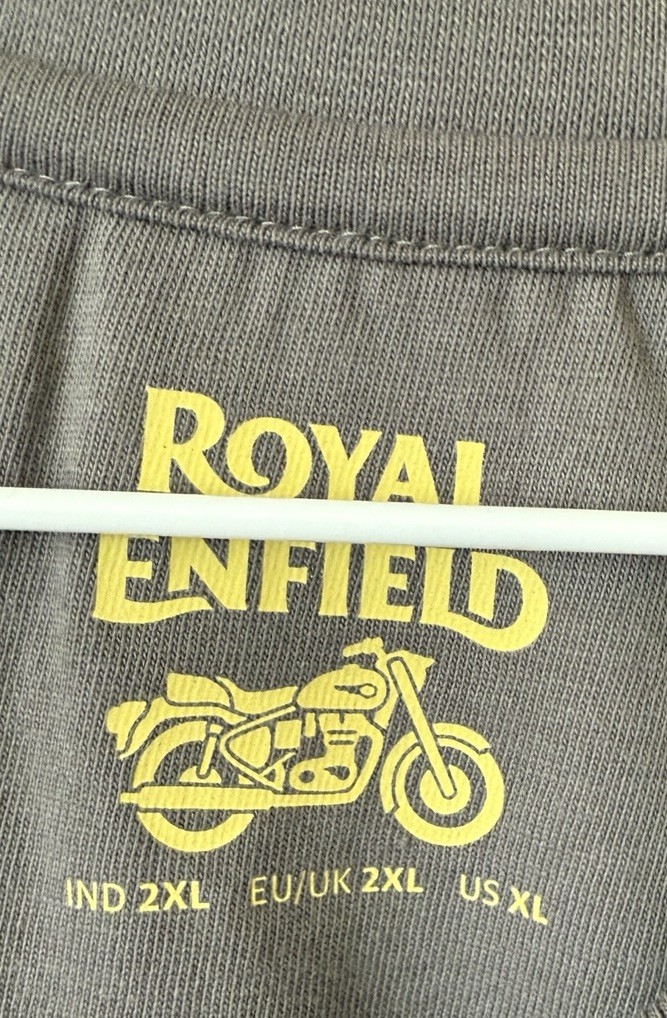 Royal Enfield Men’s Himalayan Motorcycle Graphic T Shirt Sz XL Grey Biker NWT gallery