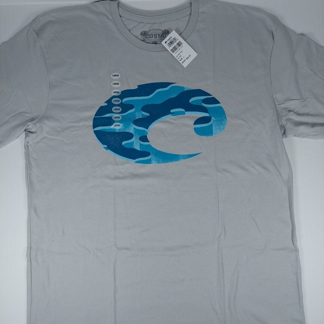 Man's Size L - Costa Del Mar Men's 3D Topo Logo gallery