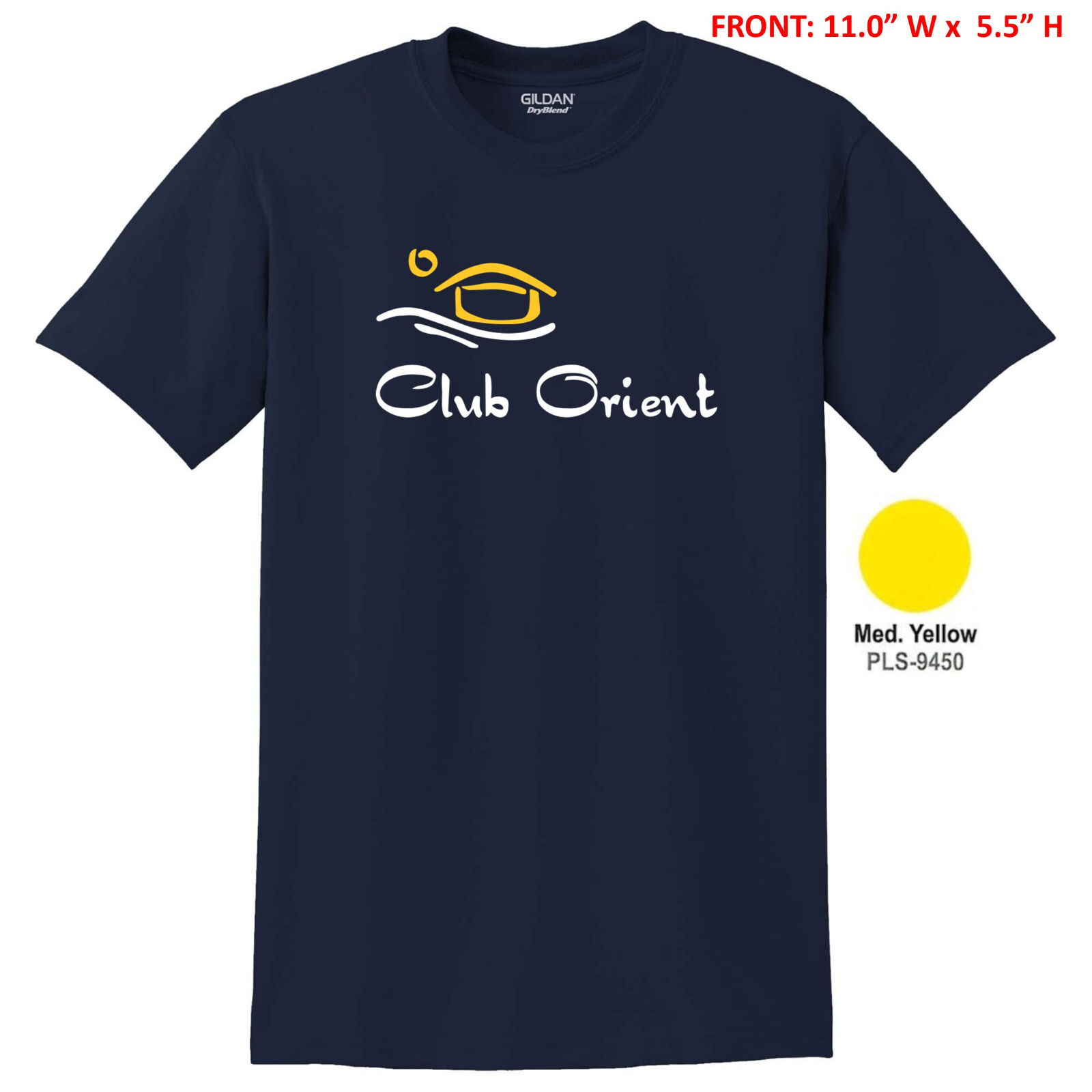 Club Orient T-shirt - Adult S-3X - Choose from 5 Shirt Color Options NEW! gallery