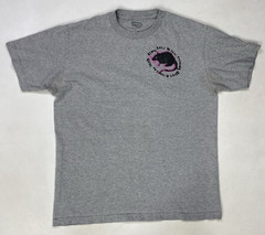 Stray Rats 10 Year Anniversary Graphic T-shirt Men Medium Gray Short Sleeve
