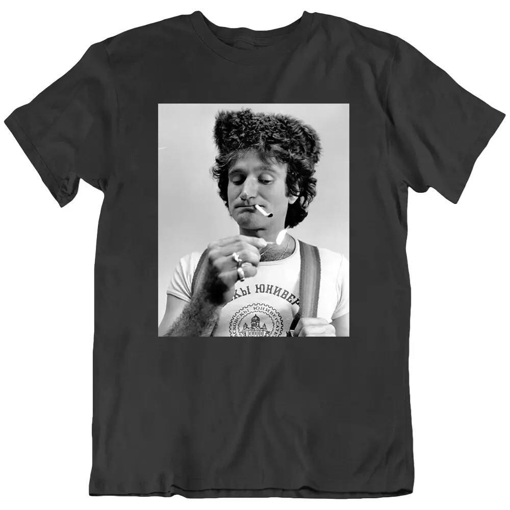 Robin williams Retro Movie Comedy Vintage Funny T Shirt Tee Gift New gallery