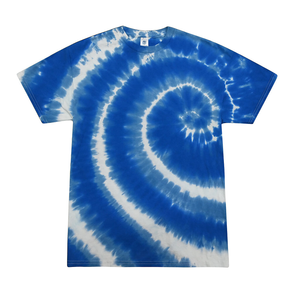 Multi-Color Tie Dye T-Shirts, Kids & Adults Short Sleeve Cotton Colortone gallery