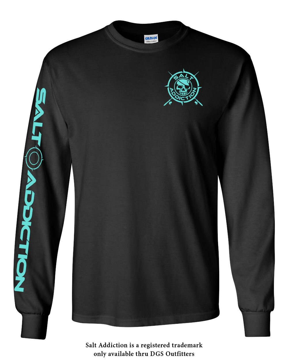 Salt Addiction t shirt long sleeve fishing apparel saltwater Offshore Nautical gallery
