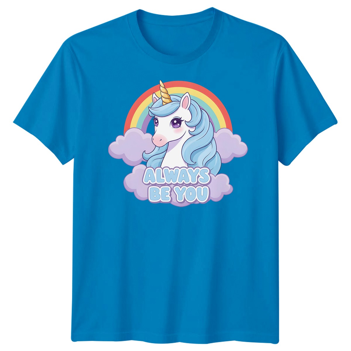 Always Be You Mens T-Shirt Funny The Unicorn Film Comedy Movie Unisex Tee gallery