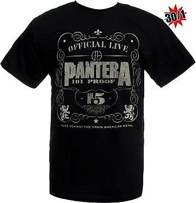 AUTHENTIC PANTERA 101 PROOF MUSIC ROCK BAND SHIRT S M L XL 2XL gallery