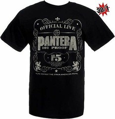 AUTHENTIC PANTERA 101 PROOF MUSIC ROCK BAND SHIRT S M L XL 2XL