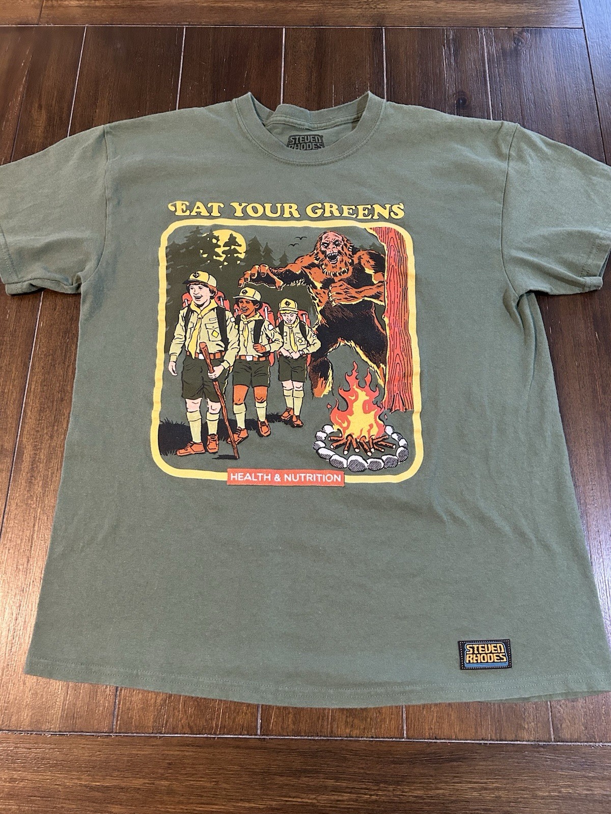Steven Rhodes Men’s Size L Large Lot of 5 T-Shirts Barely Worn EUC Horror gallery