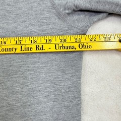 Adidas Ultimate Tee Mens Gray Heather Performance Logo T-Shirt Large 4897A