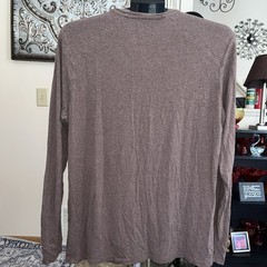 Duck Camp Men’s Medium Long Sleeve Tshirt Brown Soft Cotton Blend