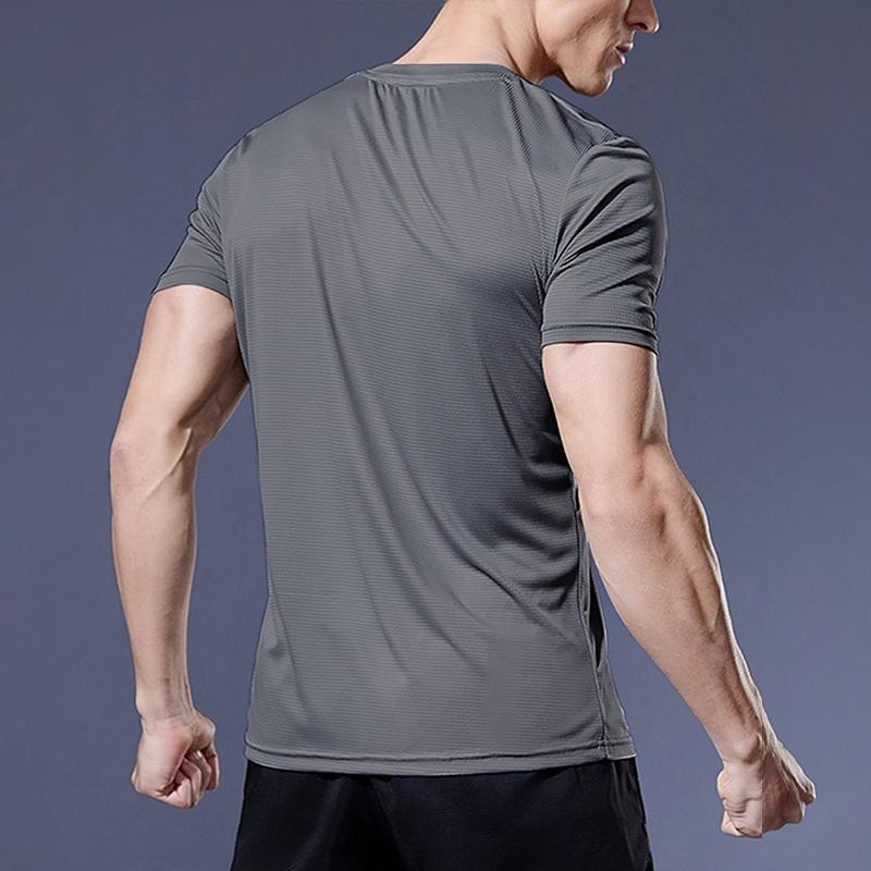Men’s Quick Dry Sports T-Shirt – Running, Soccer Jersey, Gym Fitness Compression gallery