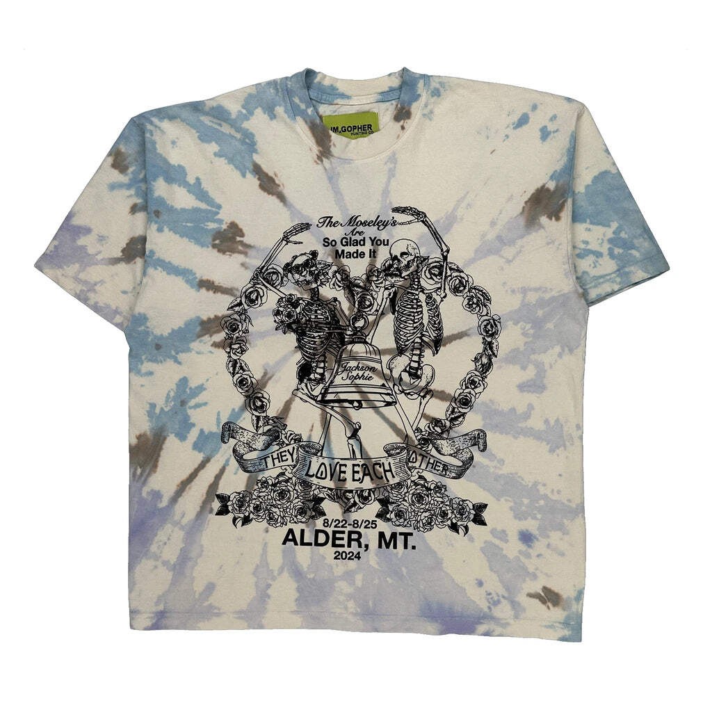 Wedding Event Unbranded Tie-Dye T-Shirt - 2XL Multicoloured Cotton gallery
