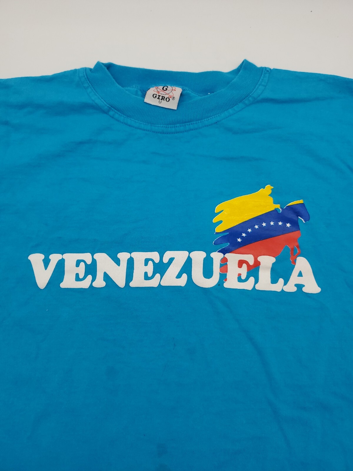 Giro Large Venezuela Blue Flag Men Shirt. gallery