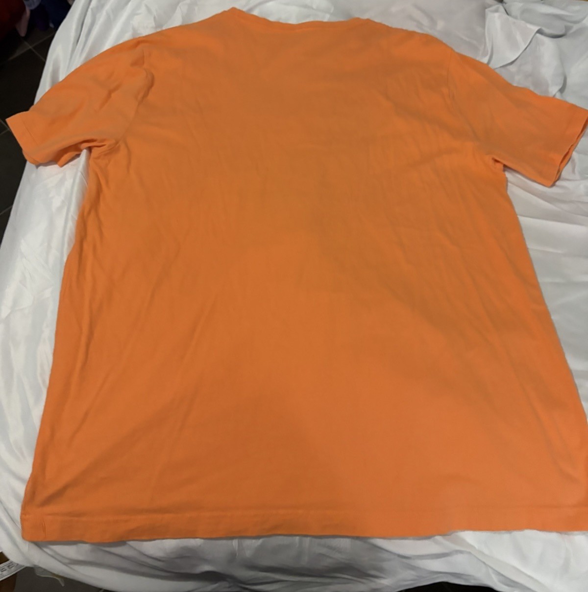 Nautica Men’s Orange Graphic Print Crew Neck Short Sleeve Cotton Jersey Tee XXL gallery