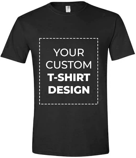 Gildan Soft Personalized Custom T-Shirt Print Your Logo Photo Custom Made Shirt gallery