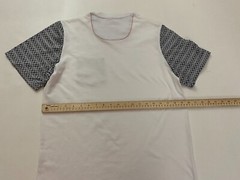Men’s Beans Bones Basics White T Shirt Size M