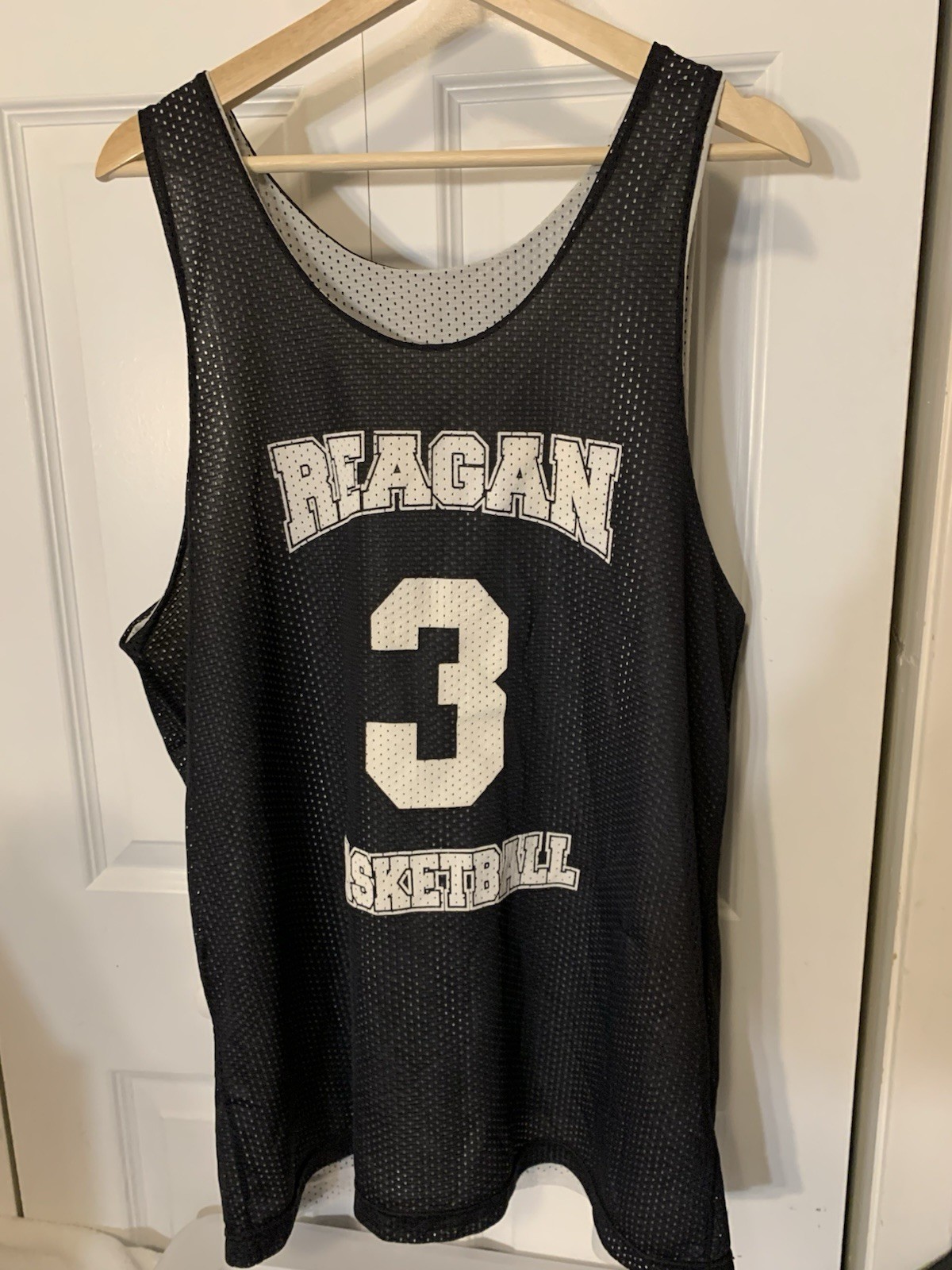 A4 Reagan Basketball T-Shirt Size L Black Sleeveless Athletic Tee No 3 gallery