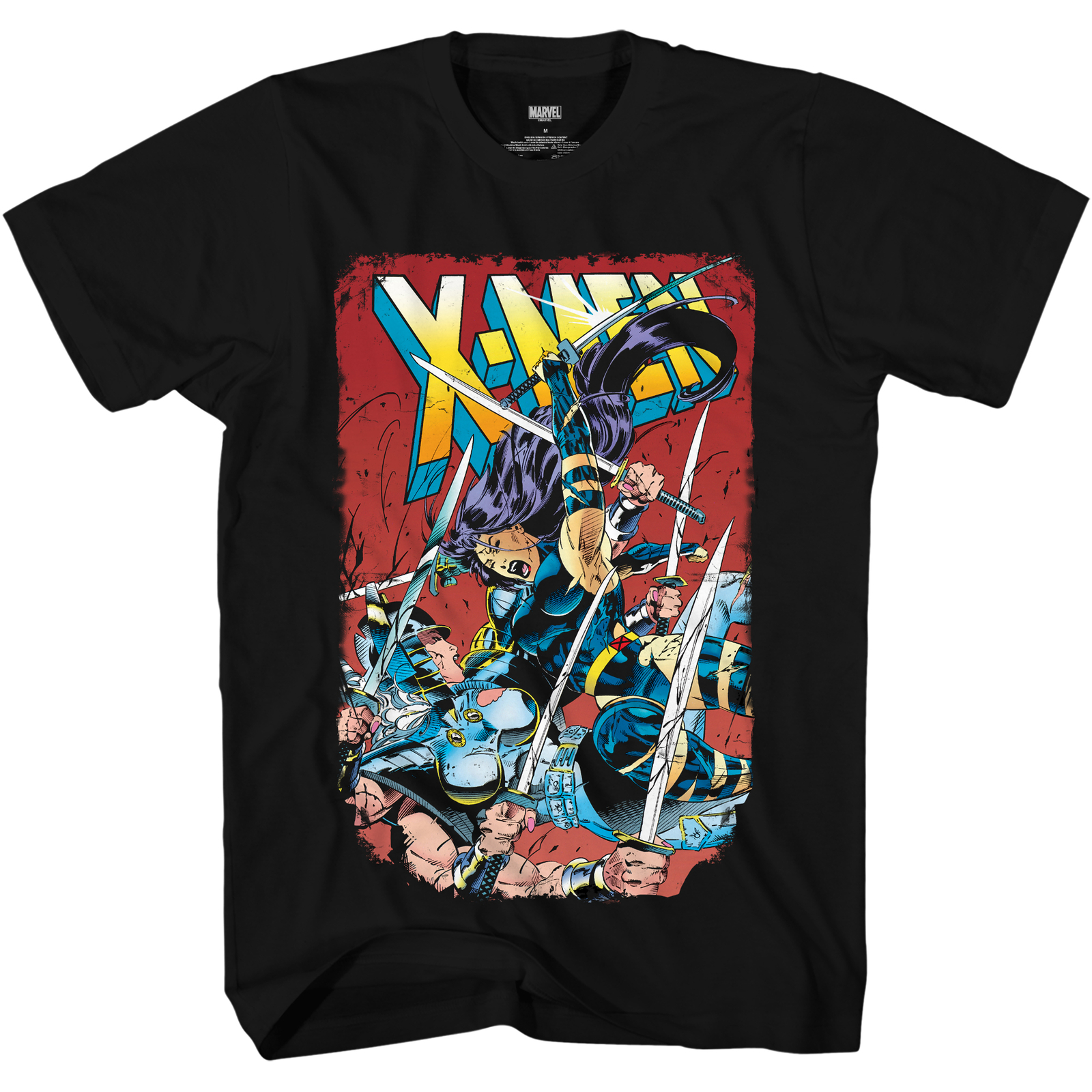 Marvel Comics X-Men Sword Showdown: Psylocke vs Spiral Adult T-Shirt gallery