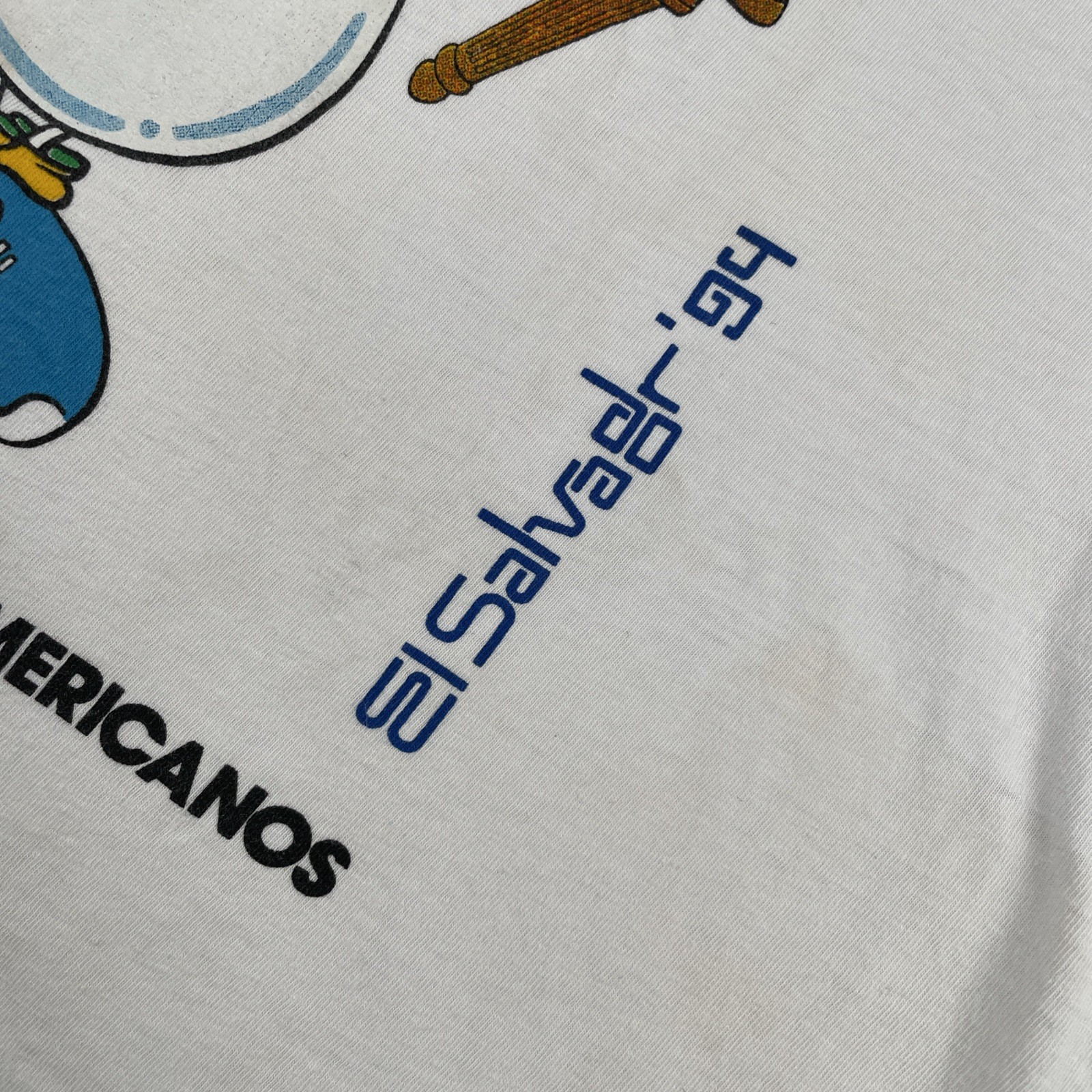 Vintage St. Jacks XL El Salvador Olympics Team 1994 Made In El Salvador Cotton gallery