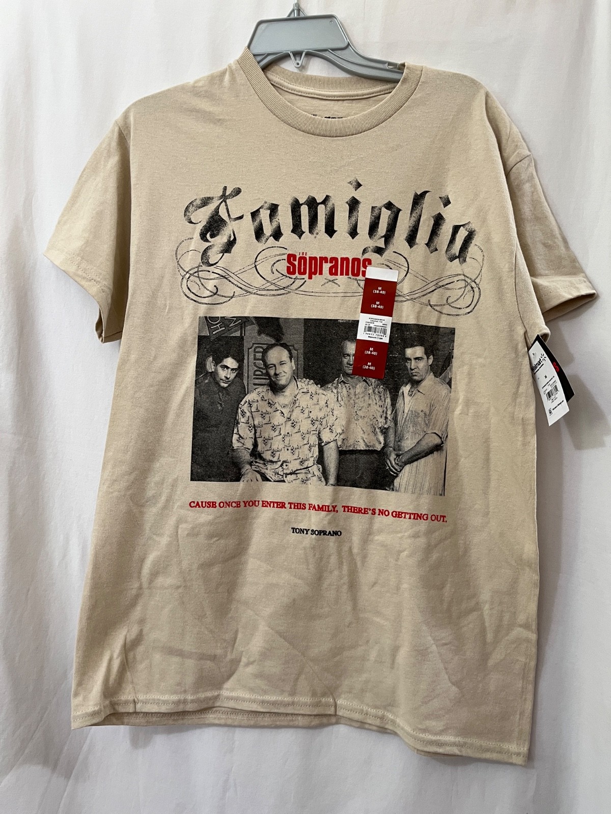 The Sopranos Official Mens Tee Sand Graphic T-Shirt 100% Cotton New U pick Size gallery