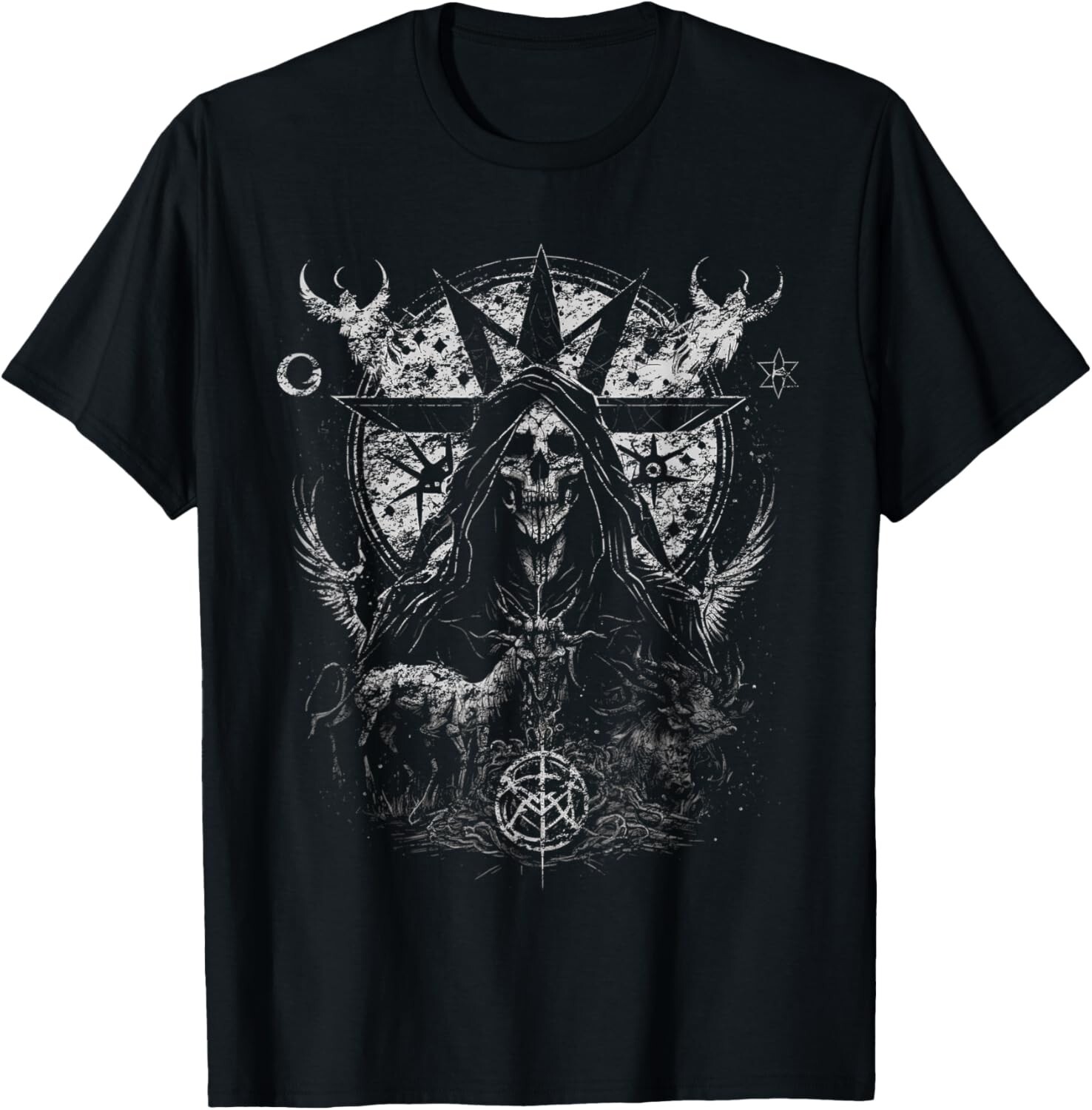 gothic aesthetic Occult Unholy grunge Emo Punk Satanic T-Shirt gallery