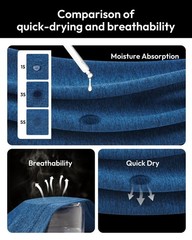Workout Shirts for Men, Moisture Wicking Quick Dry Active Athletic Men’s Gym …
