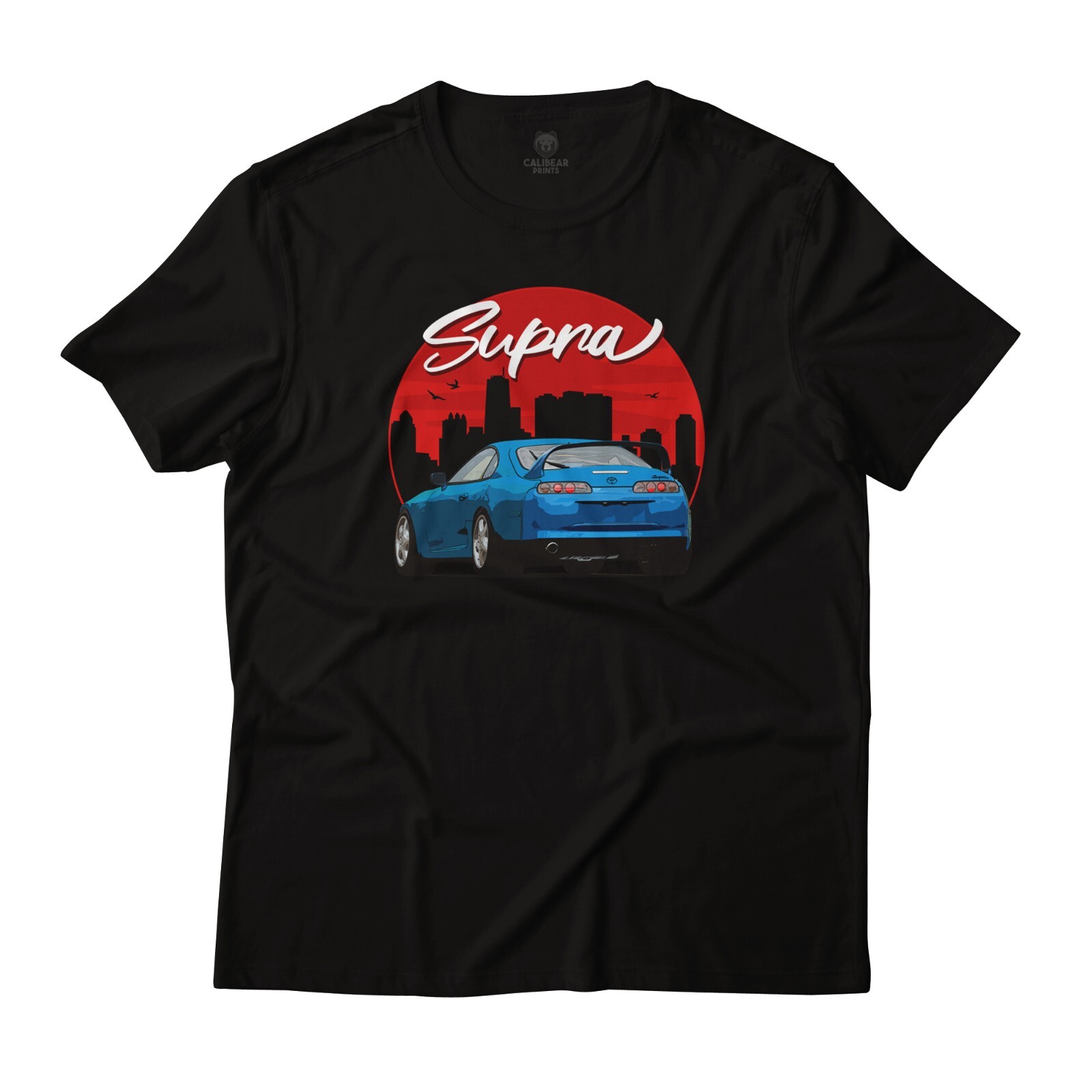 1998 Supra RZ Mark IV MK4 JDM High Rise Silhouette Car Graphic Art T-Shirt gallery