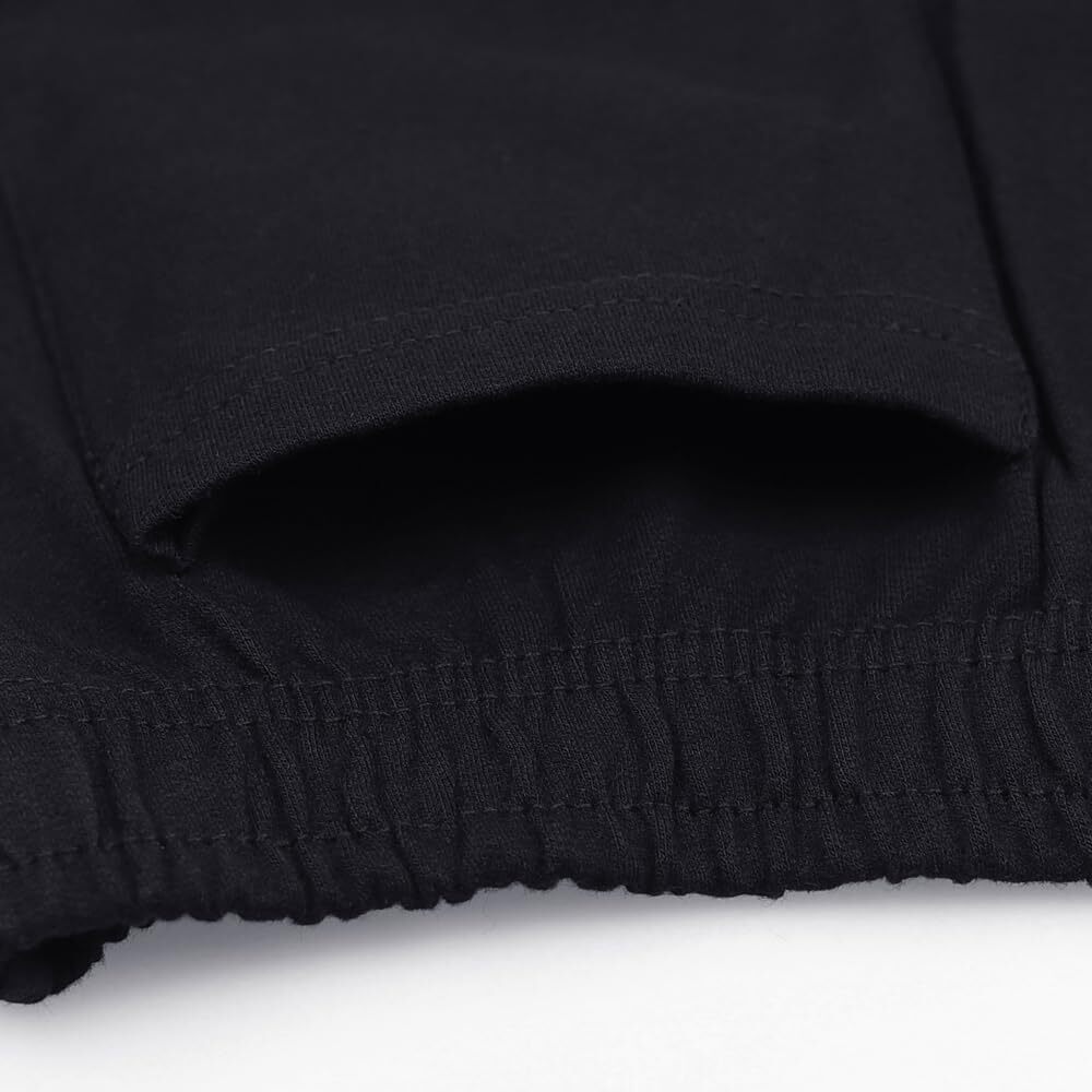 Mens 3" Inseam Running Shorts with Large Run Side Split Large, Black gallery